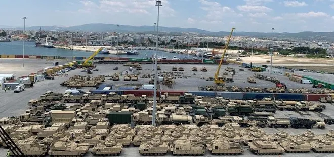 ABD askeri nakil gemisi ARC Independence Dedeağaç Limanı’na ulaştı