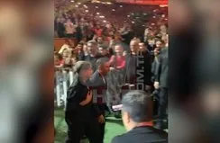 Galatasaray teknik ekibinin şampiyonluk kutlaması!