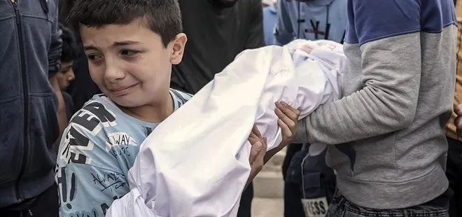 Terör devleti İsrail! Gazze’ye saldırılarda 14 bin Filistinli çocuk hayatını kaybetti
