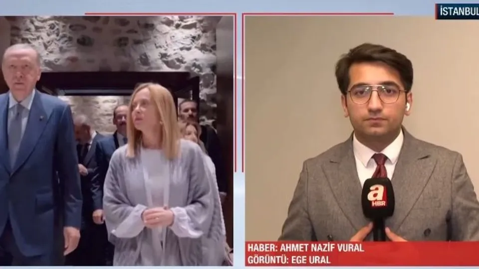Erdoğan İtalya Başbakanı Meloni’yi ağırladı!