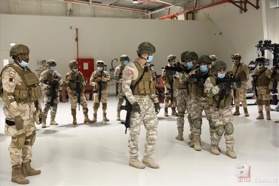 MSB'den Katar Özel Kuvvetler Komutanlığı'nda görevli komandolara eğitim 5