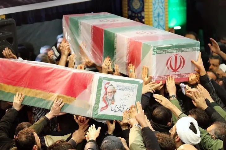 Süleymani'nin cenazesinde izdiham çıktı! Ölen ve yaralananlar var