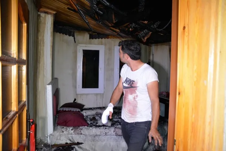 Muğla’da feci olay! Düğünlerine 3 gün kala evleri yandı