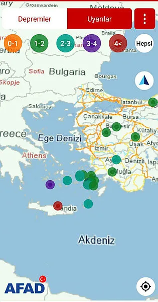 Son dakika | Ege Denizi'nde 5,8 büyüklüğünde deprem! Kandilli-AFAD son depremler - 3