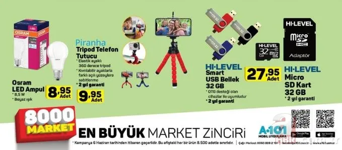 A101 aktüel ürünler kataloğu 6 Haziran beklenen fırsat geldi! A101 1-7 Haziran indirimli ürünler neler? 21