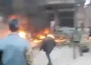 Afrinde bomba yüklü araçla terör saldırısı