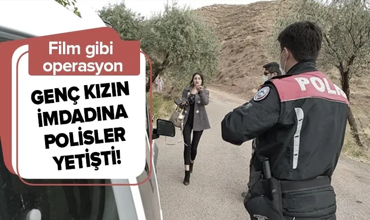 Aksaray'da film gibi operasyon! Kaçırılmak istenen genç kızı polis ekipleri son anda kurtardı