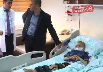 Yediği tekme hayatını kurtardı