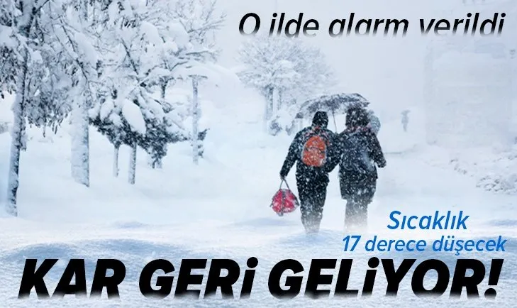bursa ya kar tekrar geliyor hava sicakligi 17 derece dusecek