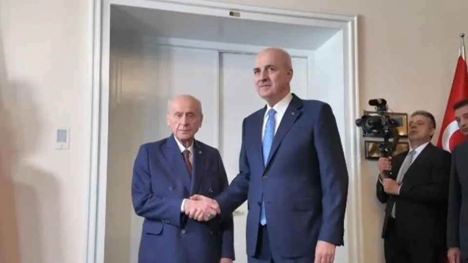 Kurtulmuş Bahçeli’yi ziyaret etti: Herkesi sürece ortak olmaya davet ediyorum