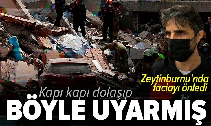 Son dakika: Zeytinburnu’nda faciayı önleyen kahraman bisikletçi konuştu: Kapı kapı dolaşıp böyle uyarmış
