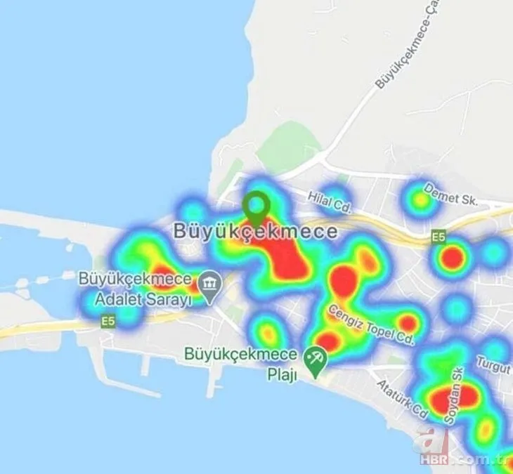 İstanbul’un ilçelerinde koronavirüs risk durumu nasıl? İşte İstanbul’un risk haritası