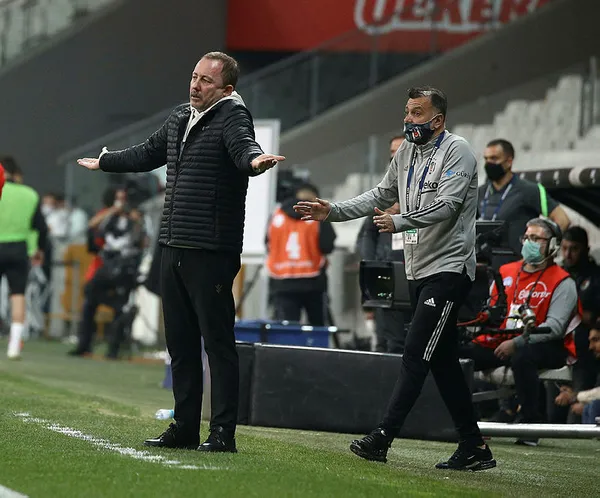 Sergen Yalçın Beşiktaşlı oyunculara hedefi belirtti: Kazanmaya gideceğiz