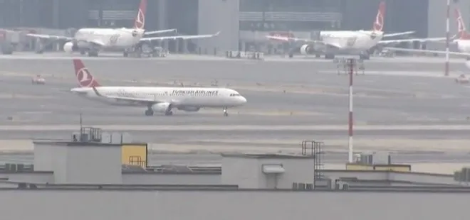 Son dakika: İstanbul Havalimanı’nda taşınma sonrası ilk uçuş