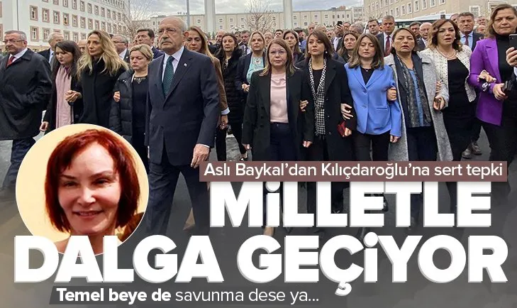 Aslı Baykal’dan Kılıçdaroğlu’na sert tepki!
