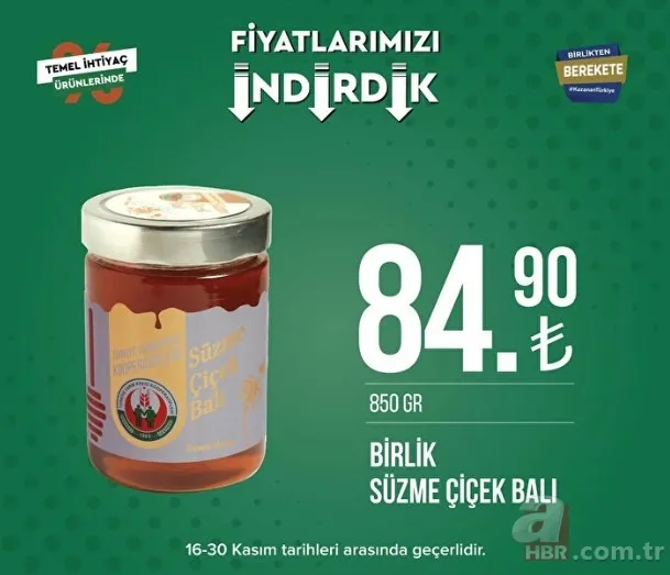 AYÇİÇEK YAĞI 35 TL'den...Tarım Kredi Kooperatif Market'te BÜYÜK KAMPANYA! İşte, yeni indirimli ürünler listesi... 19