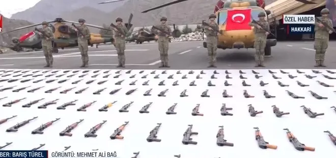 A Haber ABD silahlarını görüntülemişti! İŞTE BATI’NIN PKK’YA VERDİĞİ SİLAHLAR