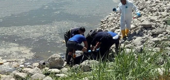 Pamukkale’de şok görüntü! Barajda su çekilince ceset ortaya çıktı