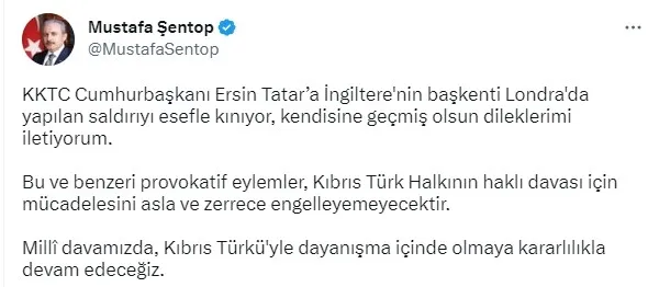 Rumlardan KKTC Cumhurbaşkanı Ersin Tatar’a saldırı girişimi! Türkler Kıbrıs’tan dışarı! Tatar’a ölüm sloganları atıldı