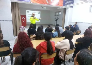 Niğde'de öğrencilere trafik eğitimi verildi