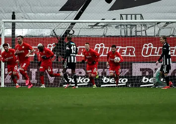 Beşiktaş, 4 maç sonra gol yedi