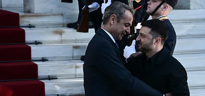 Zelenskiy Yunanistan’da temaslarda bulundu