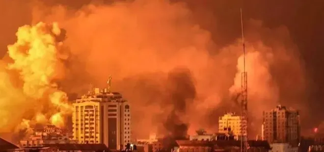 İşgalci İsrail yine Beyrut’u vurdu!