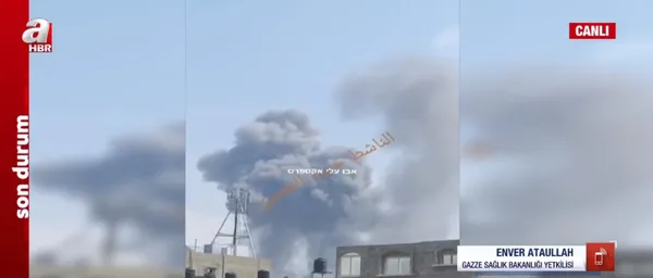 Gazze Sağlık Bakanlığı Yetkilisi Enver Ataullah son durumu A Haber’de anlattı! İslam dünyasına çağrı