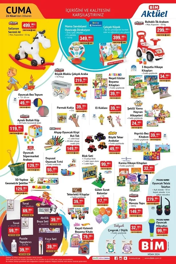 BİM 26 Nisan aktüel kataloğu yayınladı! BİM’de bu hafta robot süpürge, çamaşır sepeti, ayakkabılık, elektrikli su pompası uyguna satışta