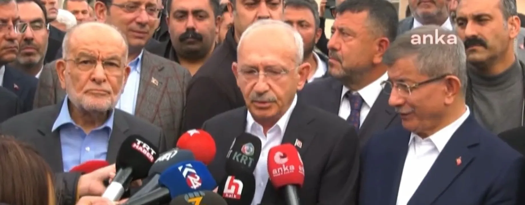 Kemal Kılıçdaroğlu'ndan deprem bölgesinde tarihi gaf: Cumhur İttifakı'nın liderleri olarak buradayız
