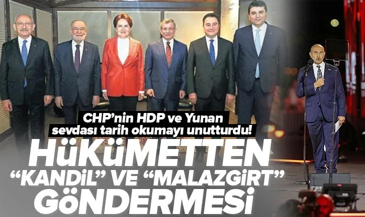Hükümetten CHP’ye HDP ve Soyer tepkisi