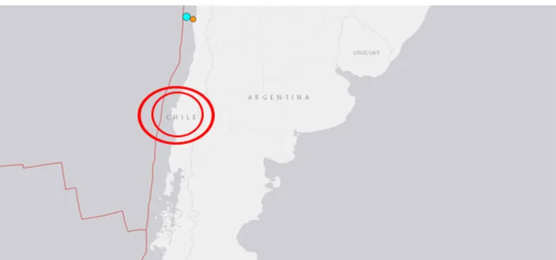 Şili'de 5,9 büyüklüğünde deprem