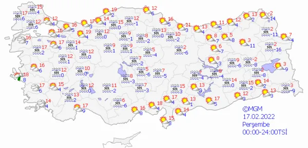 1644941704337.png Sağanak yağış geri dönüyor! Meteoroloji'den çok sayıda ile son dakika uyarısı! İstanbul Ankara İzmir'de bu hafta hava durumu nasıl olacak? - 9