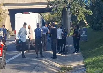 TEM'de panik anları! Yol kenarında el bombaları bulundu
