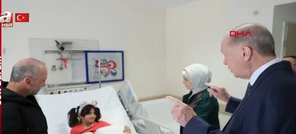 Son dakika | Başkan Erdoğan Kahramanmaraş depreminin simgesi Aleyna Ölmez’i ziyaret etti