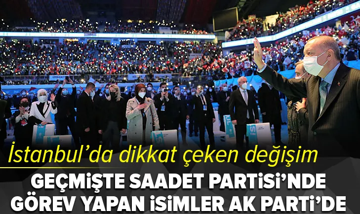 AK Parti İstanbul’da dikkat çeken değişim