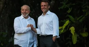 Brezilya Devlet Başkanı Silva Macron ile görüştü!