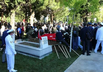 İdlib şehidi Tuğgeneral Sezgin Erdoğan son yolculuğuna uğurlandı