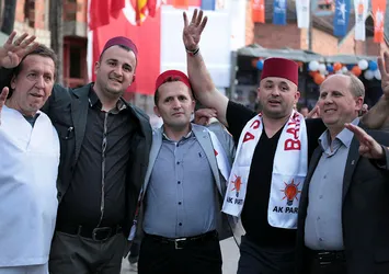 Makedonya’da Erdoğan aşkı