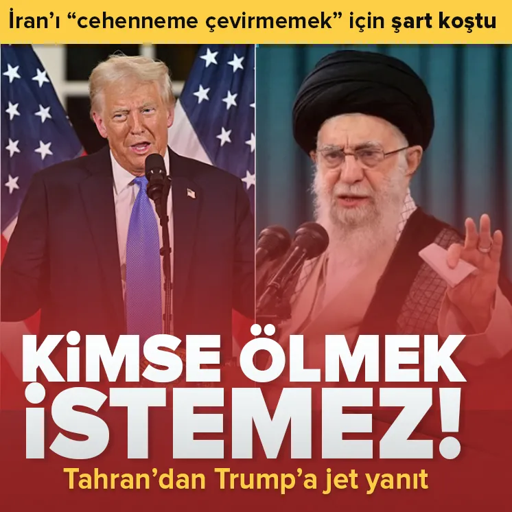 Trumptan flaş İran açıklaması