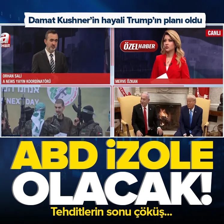 Trump’ın ABD’yi çöküşe götürecek Gazze planları