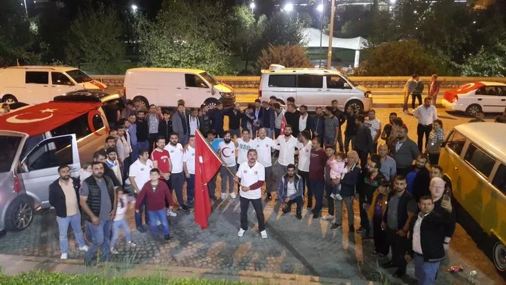 Kağıthane’de Barış Pınarı Harekatı’na konvoylu destek