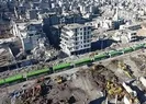 Halepte tahliye konvoyu yeniden yola çıktı