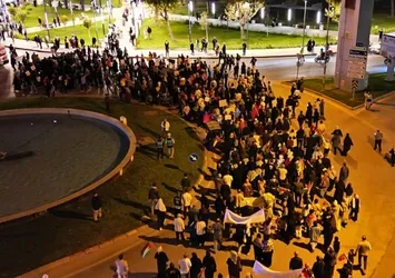 Bursa'da Gazze'ye ve Sumud Filosu'na destek