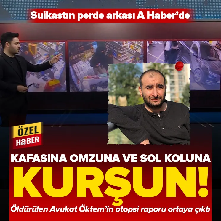 Öldürülen Öktem’in otopsi raporu ortaya çıktı