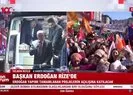 Başkan Erdoğan Rize’de