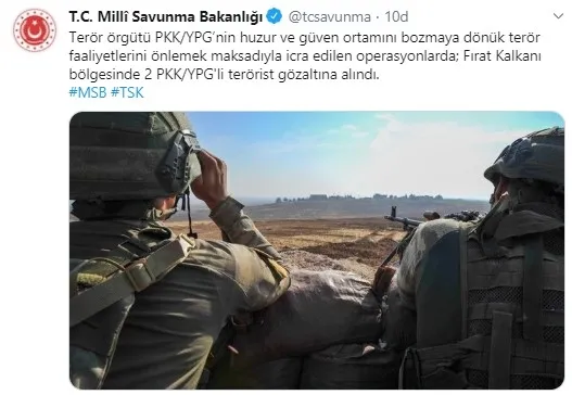 Son dakika: MSB duyurdu: Gözaltına alındılar - 1