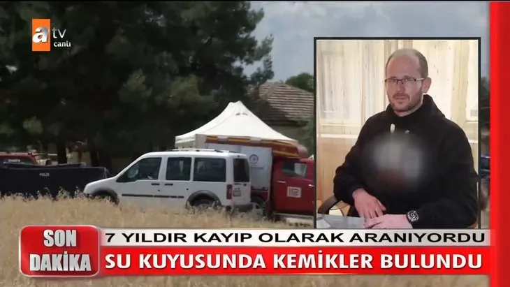 Müge Anlı programındaki Levent Karaduman cinayetiyle ilgili flaş gelişme! Kemik parçaları bulundu