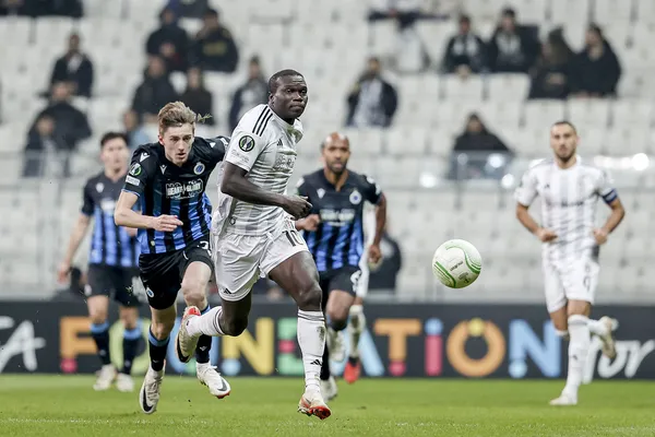 Beşiktaş-Club Brugge maç sonucu 0-5 | Kartal sahada tel tel döküldü - 4
