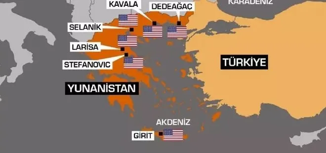 Yunan medyasından flaş iddia! ABD askeri uçakları Yunanistan’daki üslerine konuşlandı
